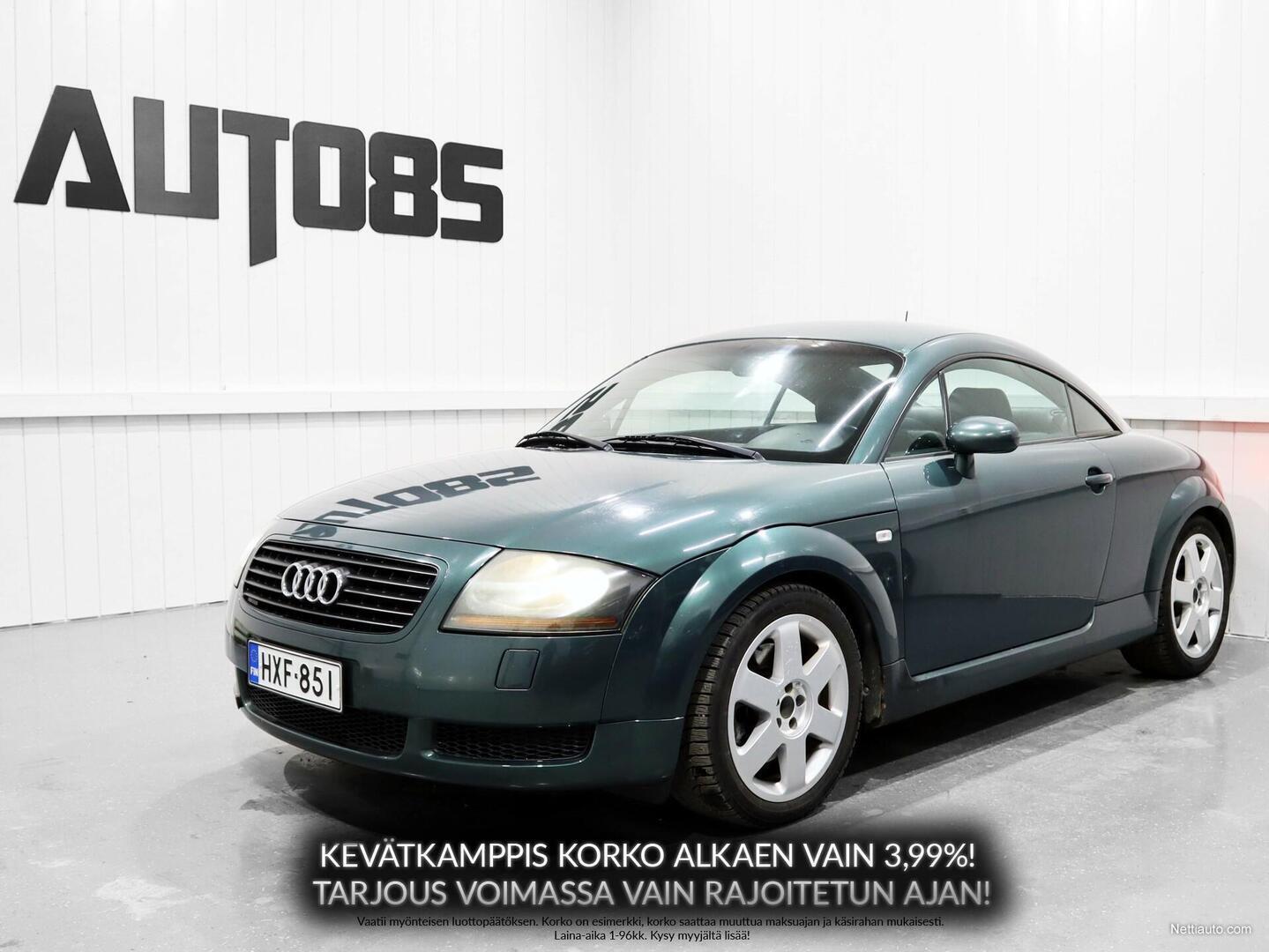 Audi TT 1.8 T Quattro 225hv 6v * RAHOITUS VAIKKA MAKSUHÄIRIÖ * XENON * NAHAT * BOSE * KESÄ 18