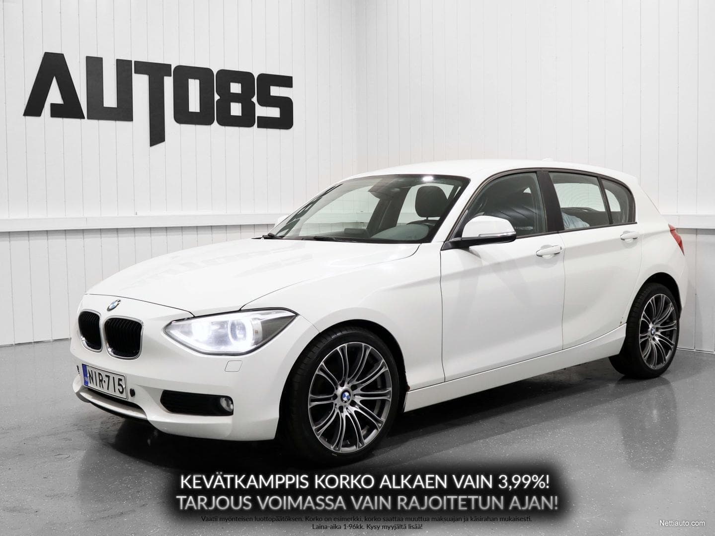 BMW 116 EffDyn Edition F20 5d * RAHOITUS 0e KÄSIRAHALLA * XENON * SUOMIAUTO * PERUUTUSTUTKA * CRUISE * HUOLTOKIRJA * AUTO85TUR