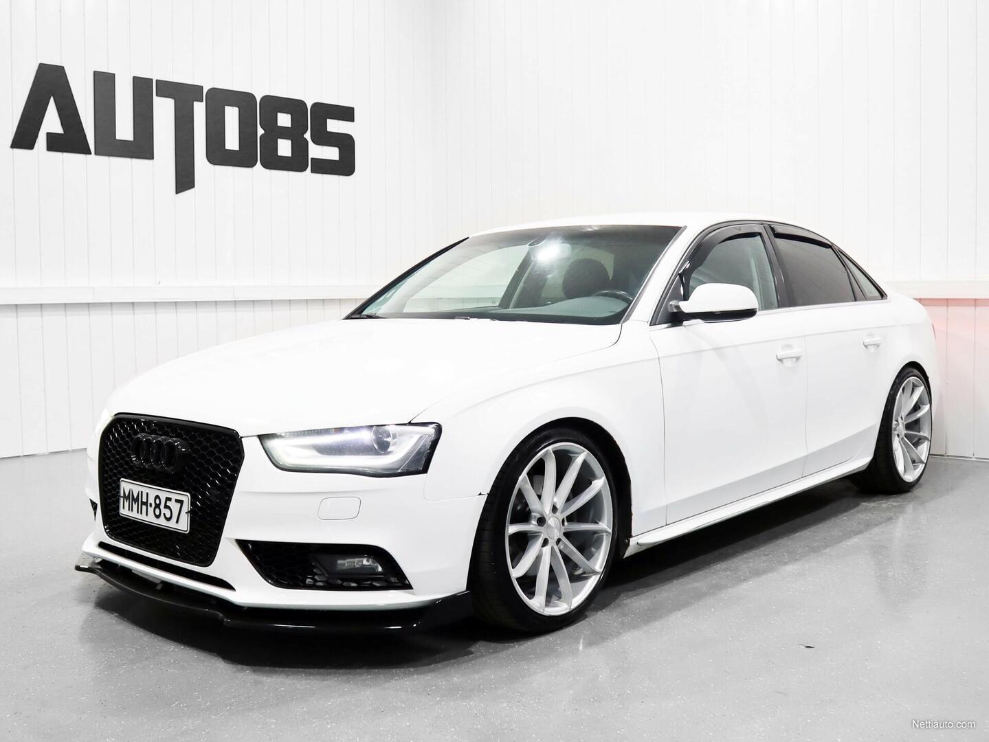 Audi A4 2.0 TDI Quattro 130kW B8.5 * RAHOITUS VAIKKA MAKSHÄIRIÖ * FACELIFT * ALUSTA & VANTEET * LIPAT * TUMMAT LASIT * SOFTAUS