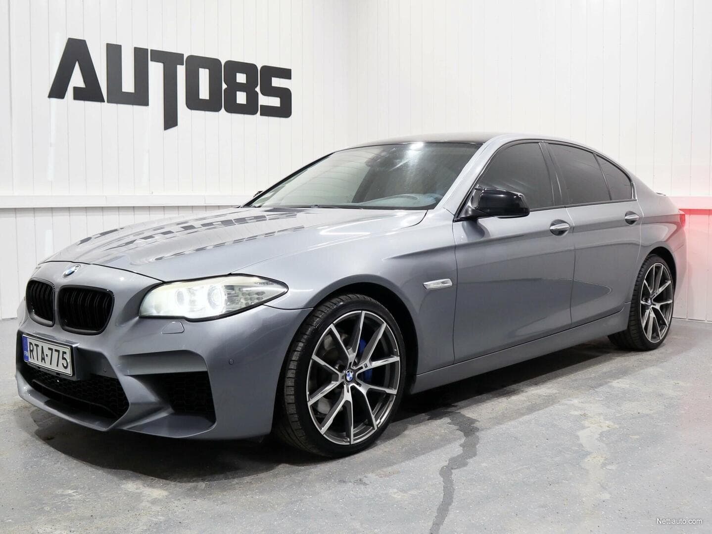 BMW 530 F10 dA M5 Look * RAHOITUS * NÄYTTÄVÄ F10 * NAHAT * XENON * OLED VALOT * 20 KESÄVANTEET * TUTKAT * PROFFANAVI YMS!!