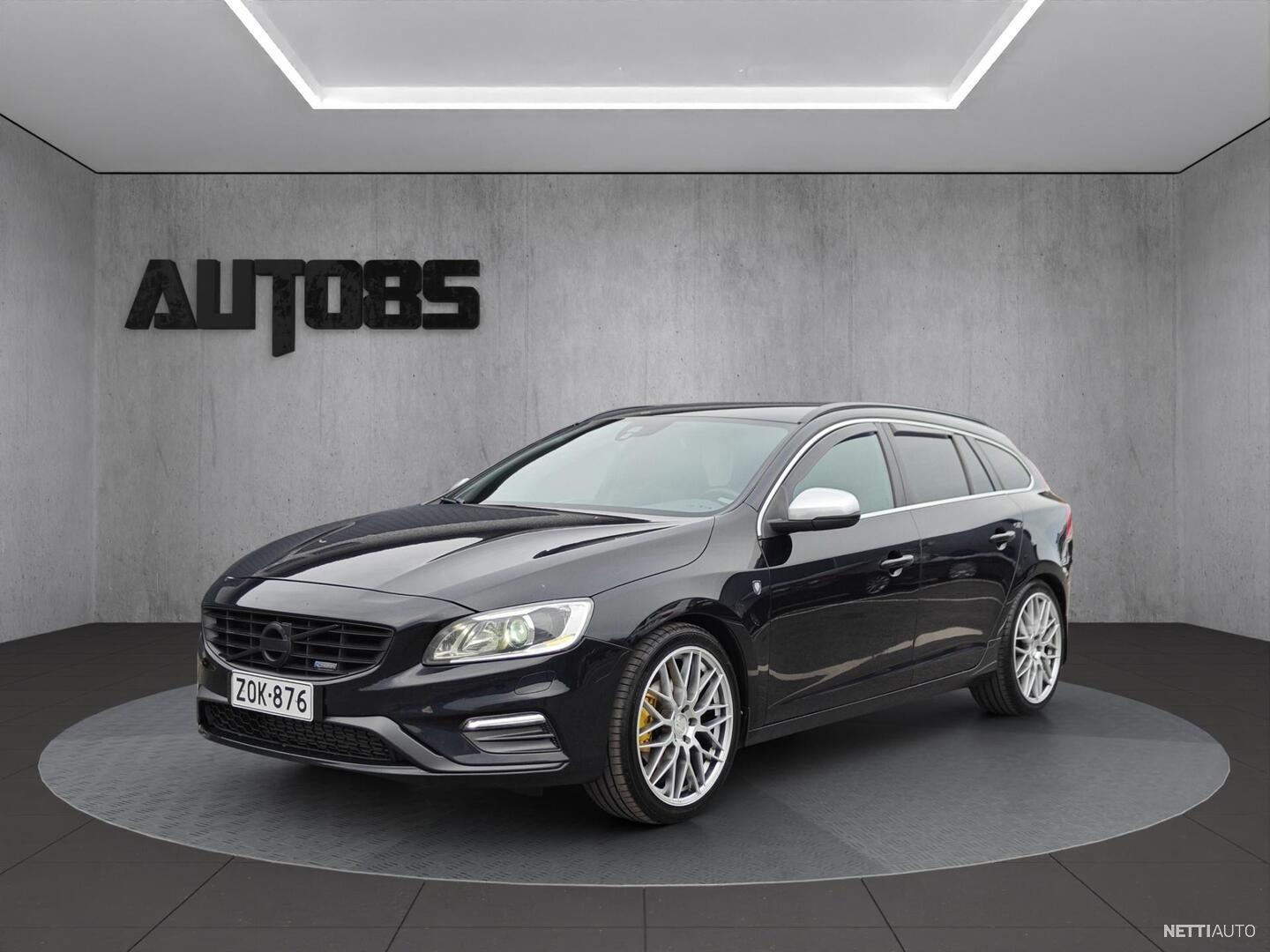 Volvo V60 D4 R-Design || Facelift | Webasto | Digimittari | Connected Touch | Nahka-alcantara | Xenon | Tutka | Auto85TURVA