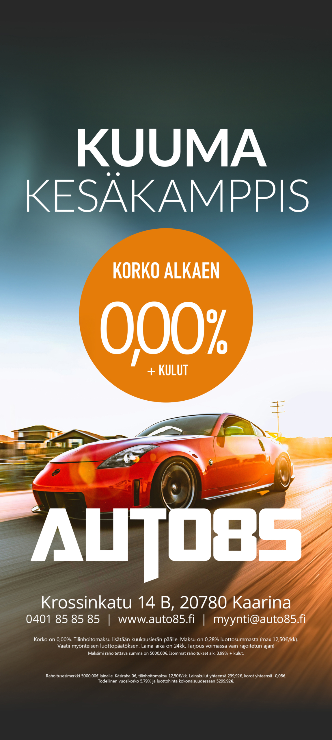 Kesäkamppis 2025 0korko