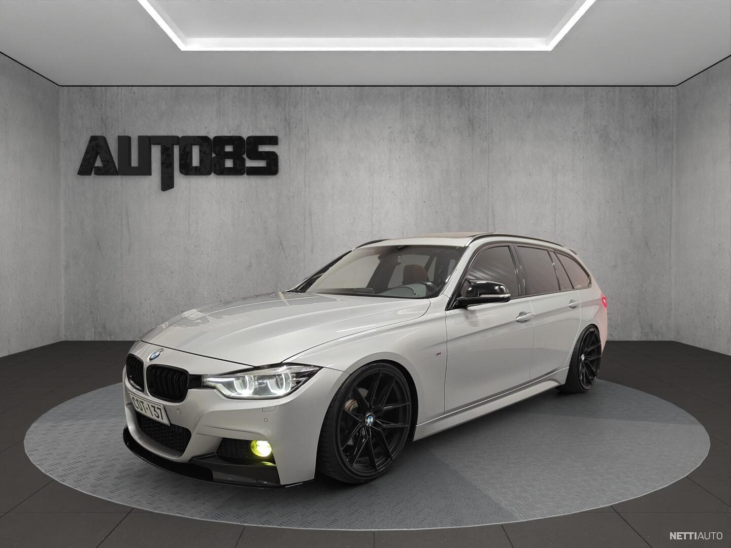 BMW 320 dA M-Sport Touring LCI || Panorama | Keyless | LED | BC Racing | Konjakkinahat | H&K HiFit | Ratinlämppä | Auto85TURVA