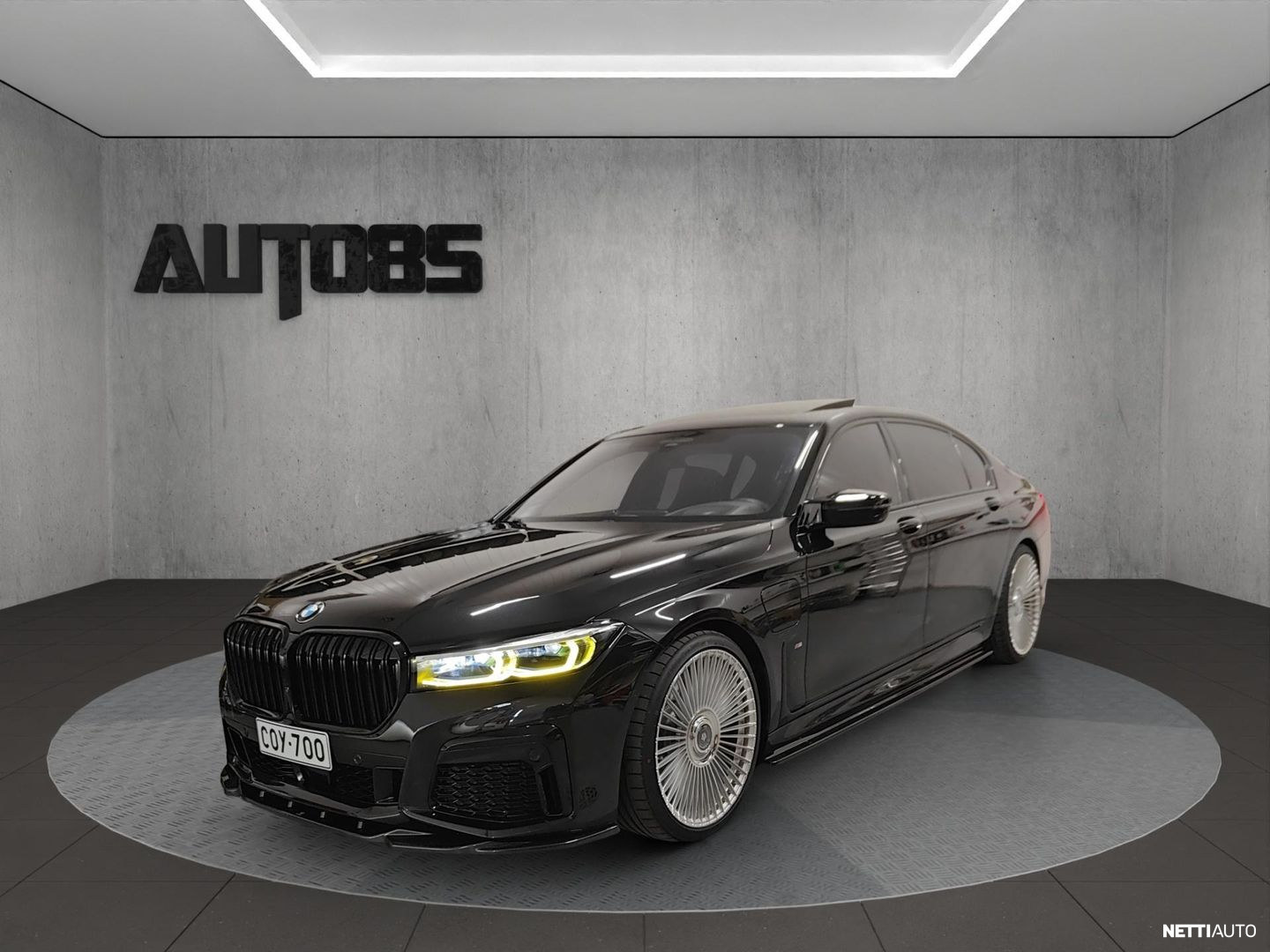 BMW 745 G12 Sedan 745Le A xDrive M-Sport || B&W HiFi | Takanäytöt | TV | Hieronta | Imuovet | IMAZ | Laser | Yönäkö | Panorama