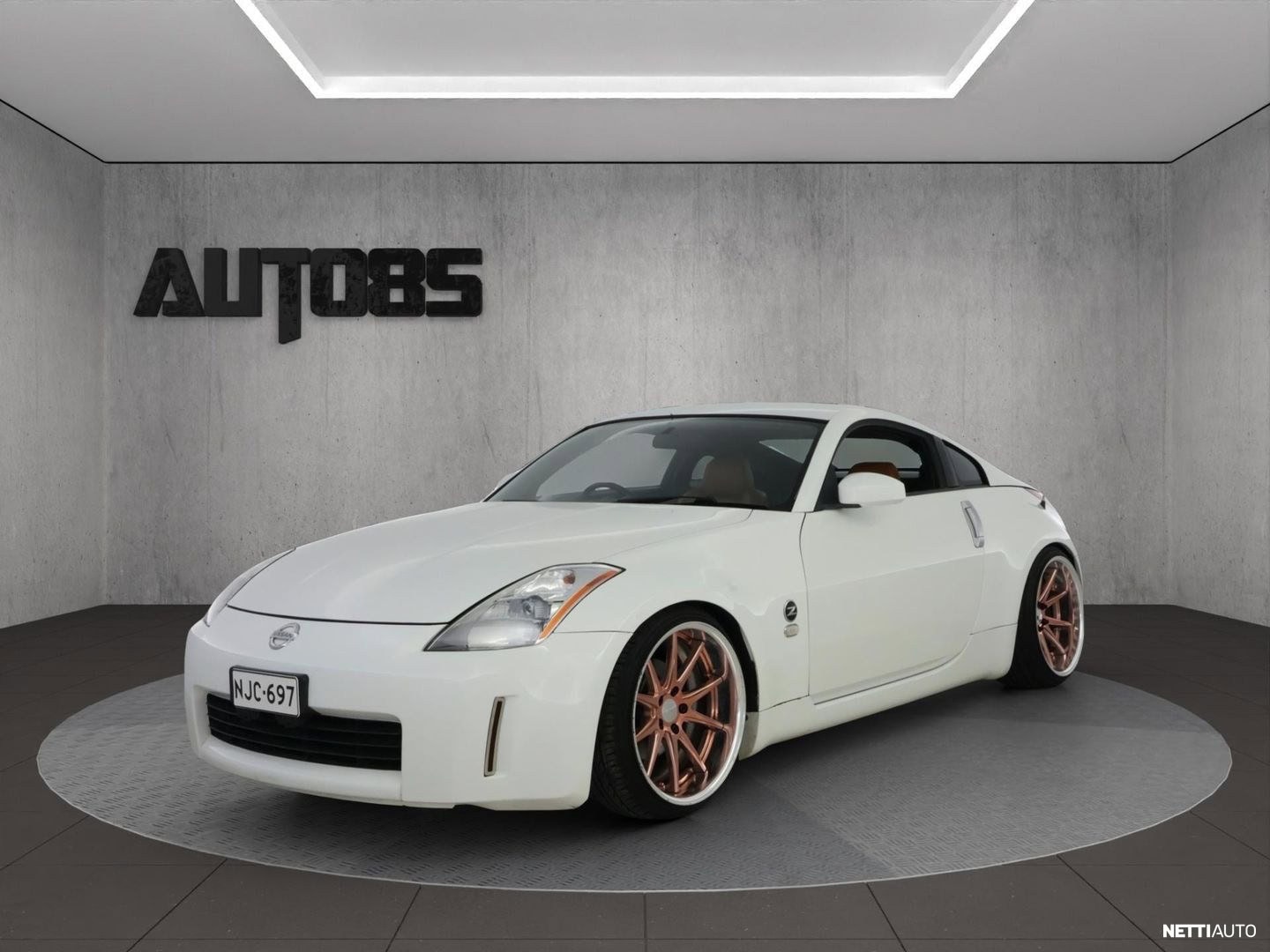Nissan 350Z HZ33 Fairlady Z 206kW || Juuri katsastettu | BC Racing Extreme Drop | Work lippavanteet | Konjakkinajat | Sähköpenkit